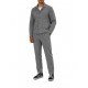 Vittorio Jacket With Side Pockets Button Closure-Grey Vittorio Jacket With Side Pockets Button Closure-Grey