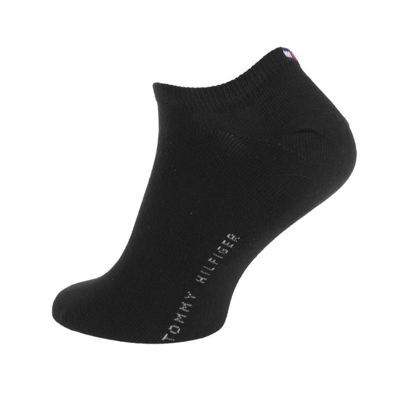 Tommy Hilfiger TH Men Sneaker 2Pair Socks-Black