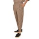 Indeed Relaxed Fit Pleated Trousers-Light Taupe Indeed Relaxed Fit Pleated Trousers-Light Taupe