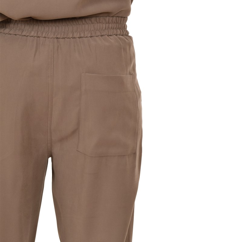 Indeed Relaxed Fit Pleated Trousers-Light Taupe Indeed Relaxed Fit Pleated Trousers-Light Taupe