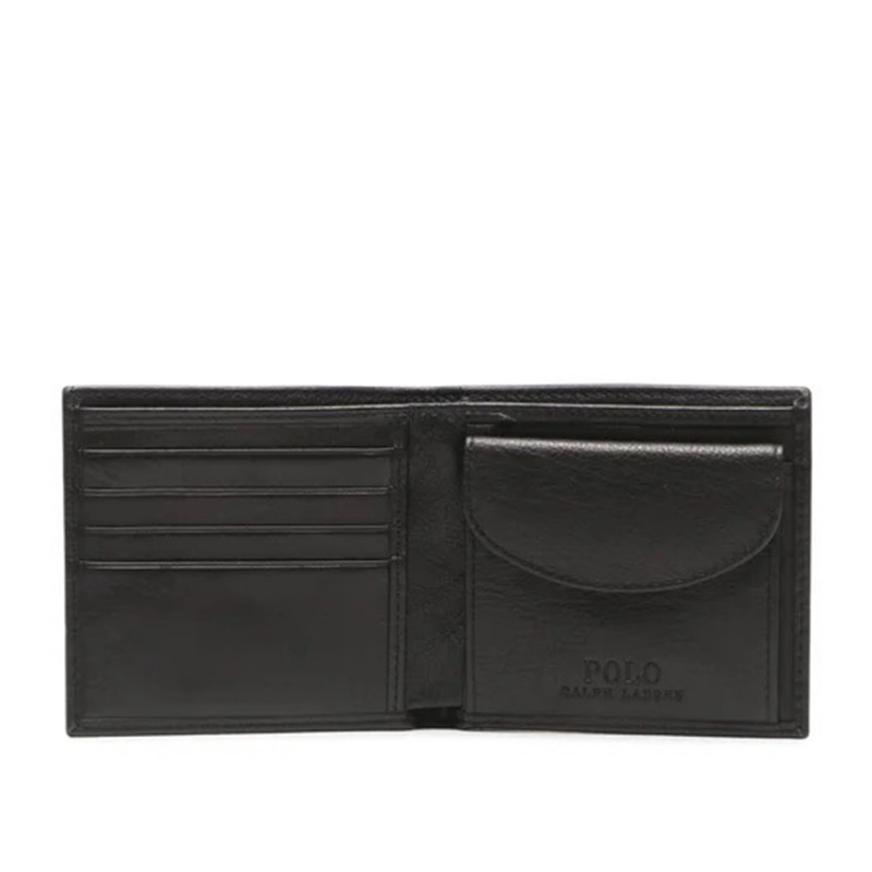 Polo Ralph Lauren Medium Leather Wallet-Black