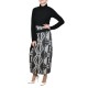 Lotus Eaters Patterned Skirt Lozaka-Ecru/Grey/Black Lotus Eaters Patterned Skirt Lozaka-Ecru/Grey/Black