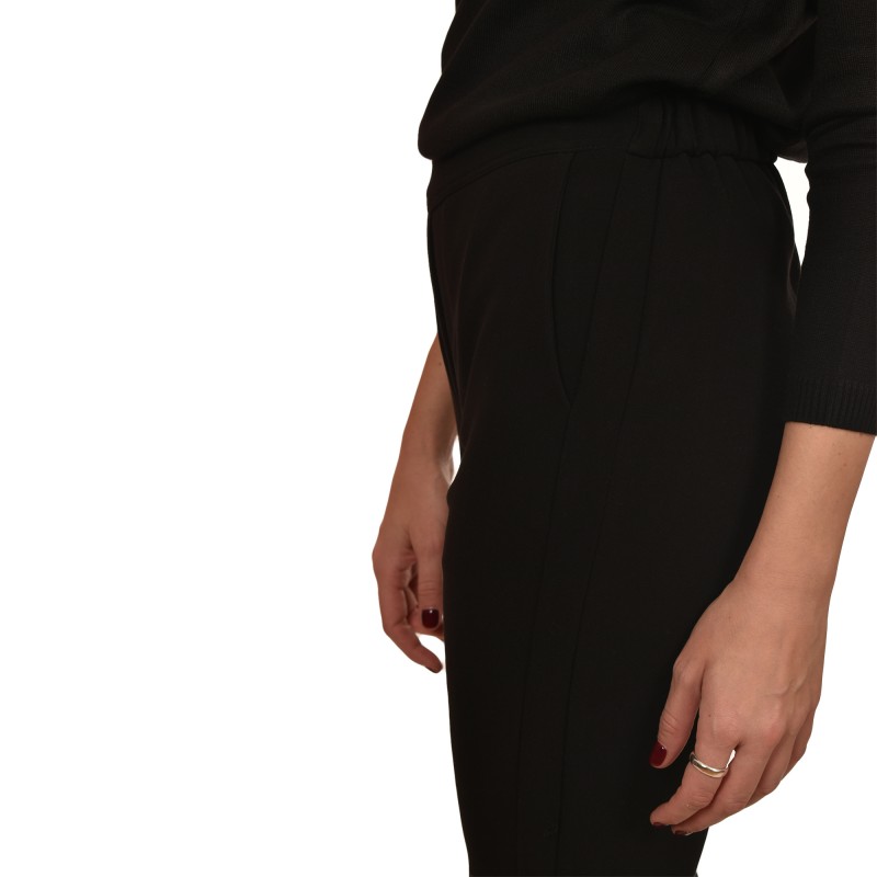 Lotus Eaters Relaxed Fit Pants Lary-Black Lotus Eaters Relaxed Fit Pants Lary-Black