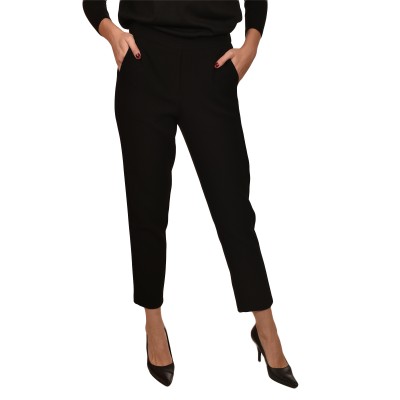 Lotus Eaters Relaxed Fit Pants Lary-Black