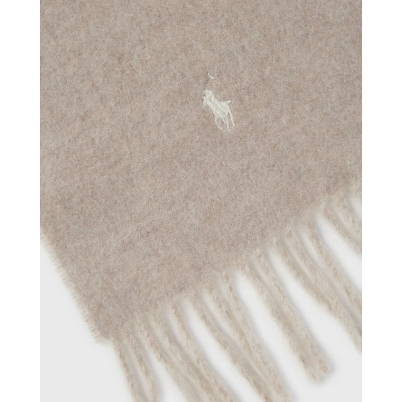 Polo Ralph Lauren Scarf Reversible Polo Pony-Beige Polo Ralph Lauren Scarf Reversible Polo Pony-Beige
