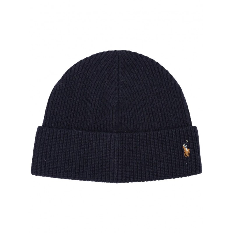 Polo Ralph Lauren Beanie Polo Pony-Blue Polo Ralph Lauren Beanie Polo Pony-Blue