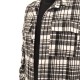 Indeed Stripe Patterned Overshirt-Black/White Indeed Stripe Patterned Overshirt-Black/White