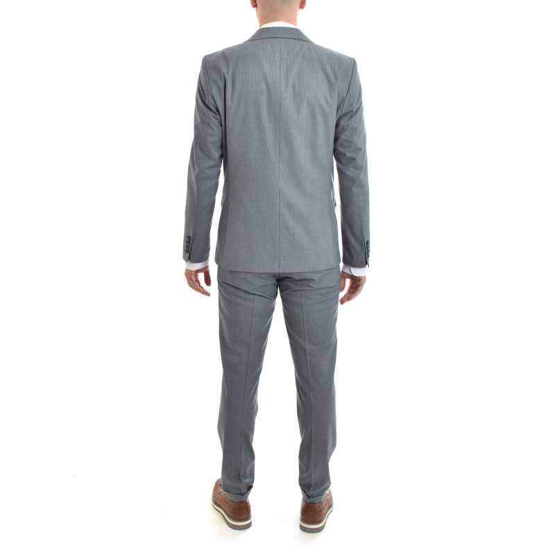 Vittorio Vestless Suit Montone-Light Blue