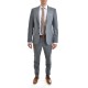 Vittorio Vestless Suit Montone-Light Blue