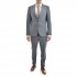Vittorio Vestless Suit Montone-Light Blue