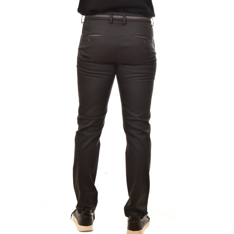 Vittorio Chino Trousers Como-Asphalt