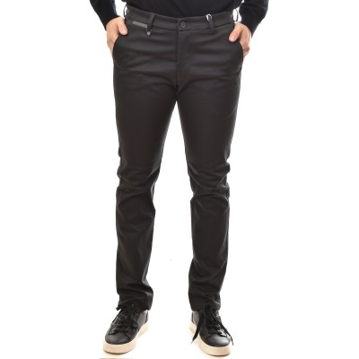 Vittorio Chino Trousers Como-Asphalt