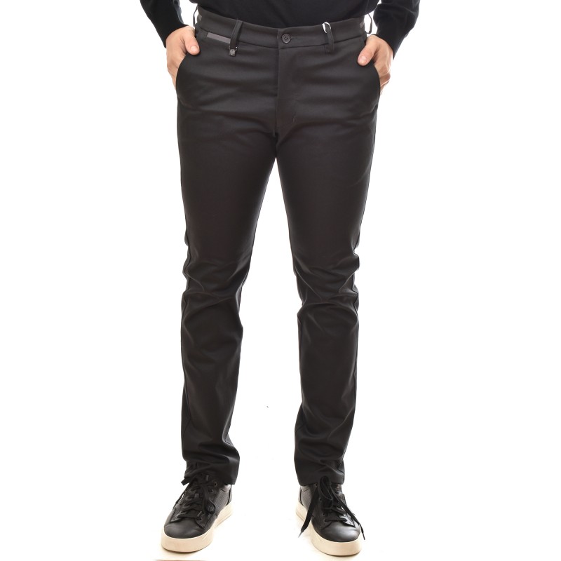 Vittorio Chino Trousers Como-Asphalt