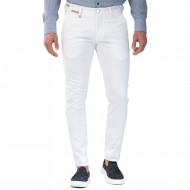 Vittorio Casual Trousers Como-White