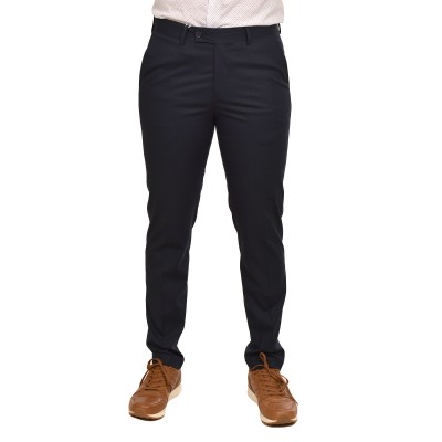 Vitorio Verona Suit Bottoms-Dark Blue