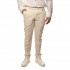 Vittorio Trousers Straight Fit-Stone