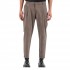 Vittorio Trousers With Elastic Waist In A Loose Fit Line-Brown