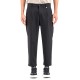 Vittorio Trousers Loose Fit Line-Black