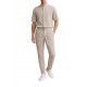 Vittorio Trousers With Belt-Beige
