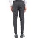 Vittorio Trousers Slim Fit With Elastic Waist-Black