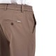 Vittorio Trousers Slim Fit With Elastic Waist-Brown