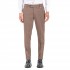 Vittorio Trousers Slim Fit With Elastic Waist-Brown