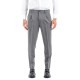Vittorio Trousers Straight Line-Grey