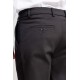 Vittorio Trousers Straight Leg With Lapels-Black Vittorio Trousers Straight Leg With Lapels-Black