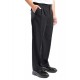 Vittorio Trousers Straight Fit Line-Black