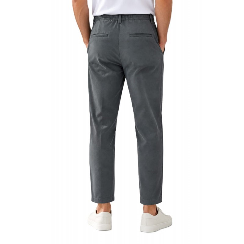 Vittorio Trousers Straight Line-Grey Vittorio Trousers Straight Line-Grey