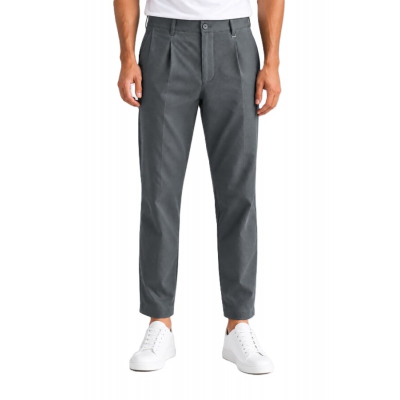 Vittorio Trousers Straight Line-Grey Vittorio Trousers Straight Line-Grey