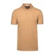 Boss Organic-Cotton Polo Shirt With Embroidery Logo-Medium Beige Boss Organic-Cotton Polo Shirt With Embroidery Logo-Medium Beige