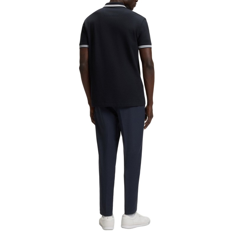 Boss Polo Shirt Pique Paddy-Dark Blue