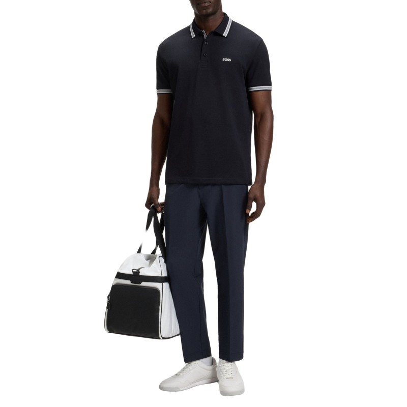 Boss Polo Shirt Pique Paddy-Dark Blue