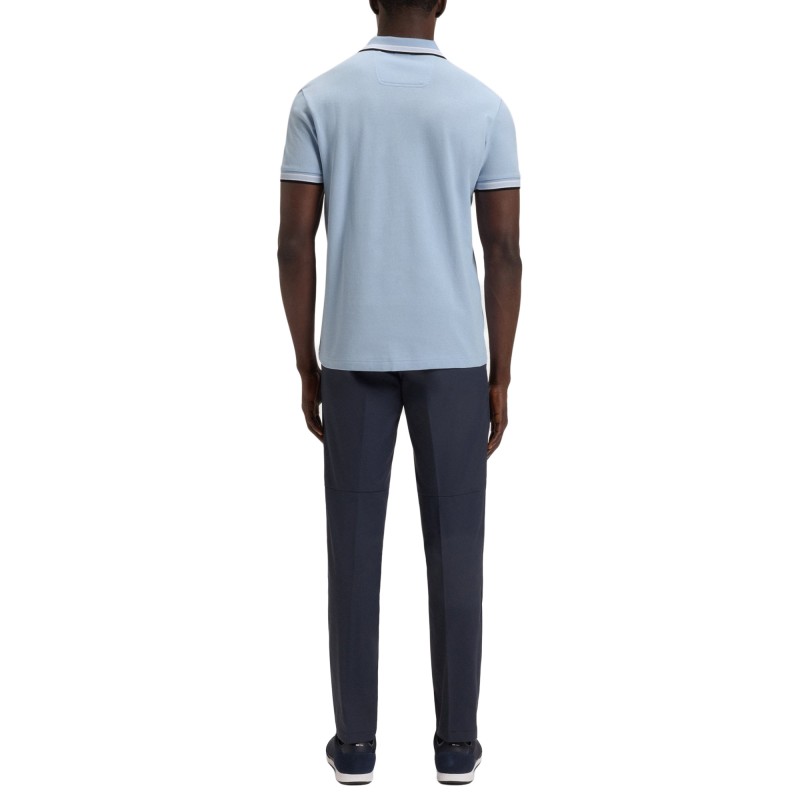 Boss Polo Shirt Pique Paddy-Light Blue