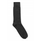 Boss Two-Pack Regular Length Socks In Stretch Fabric-Charcoal