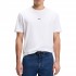 Boss T-Shirt Relaxed-fit With A Layered Logo Print-White