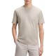Boss T-Shirt Relaxed-Fit With A Layered Logo Print-Light Beige Boss T-Shirt Relaxed-Fit With A Layered Logo Print-Light Beige