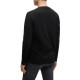 Boss Stretch-Cotton Regular-Fit T-Shirt With Contrast Logo-Black Boss Stretch-Cotton Regular-Fit T-Shirt With Contrast Logo-Black