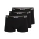 Boss Power Boxer Trunk Triple Pack In Strech Cotton-Black Boss Power Boxer Trunk Triple Pack In Strech Cotton-Black
