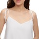 Boss Sleeveless Frilled Dress-White Boss Sleeveless Frilled Dress-White