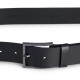 Hugo Italian-Leather Belt With Logo Engraved Buckle-Black Hugo Italian-Leather Belt With Logo Engraved Buckle-Black