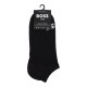 Boss Socks Three Pack Of Ankle Length With Contrast Logos-Black Boss Socks Three Pack Of Ankle Length With Contrast Logos-Black