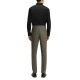 Hugo Slim Fit Shirt In Stretch Cotton In Stacked Logo-Black Hugo Slim Fit Shirt In Stretch Cotton In Stacked Logo-Black