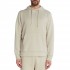 Boss Stretch Cotton Hoodie With Logo-Light Beige