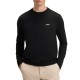 Boss T-Shirt With Contrast Logo Long Sleeved-Black