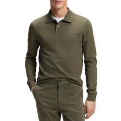 Boss Polo Shirt Slim Fit In Stretch Cotton Pique-Bright Green