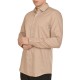 Boss Slim Fit Shirt In Printed Stretch Cotton-Medium Beige