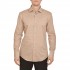 Boss Slim Fit Shirt In Printed Stretch Cotton-Medium Beige