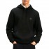Boss Hoodie With Logo Patch-Black